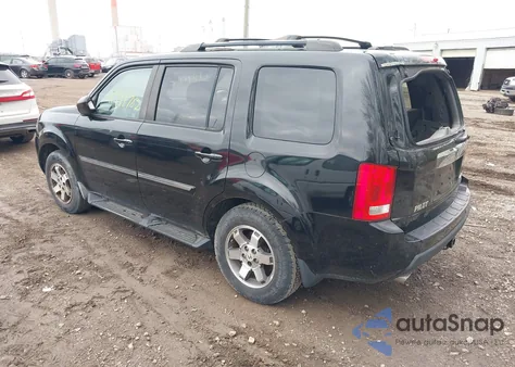 2009 Honda Pilot Touring from USA, damaged, VIN 5FNYF48959B016978